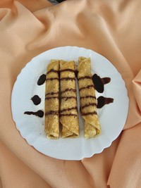 Palacinky s džemom